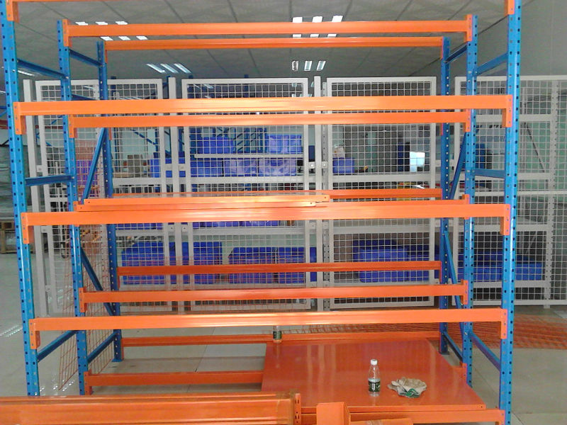 Industrial 5-Layer Cold Rolled Steel Shelving System with Anti-Rust Finish for Medium Capacity Storage