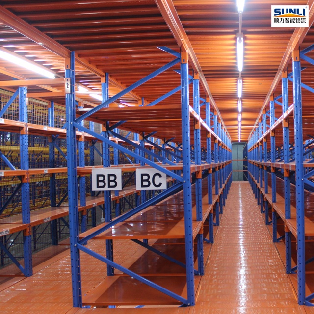 China Factory Heavy Duty Steel Shelving Rack CE Certified Powder Coated 3-year Warranty Warehouse Selective Racking Storage