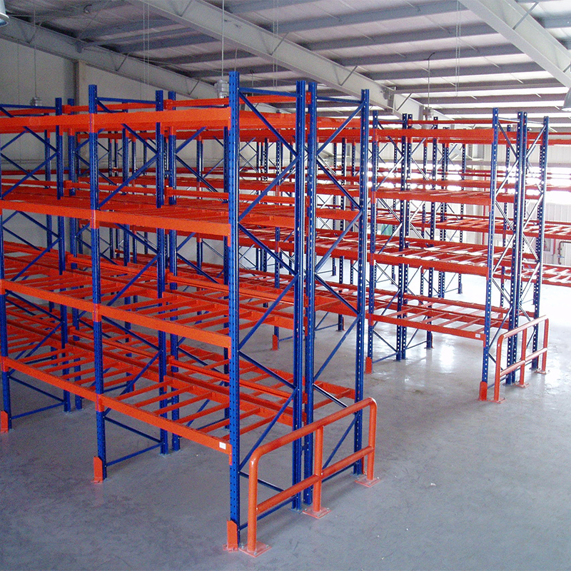 China Factory Direct Heavy-Duty Adjustable Steel Pallet Racking System Industrial Warehouse Selective Pallet Storage Shelves