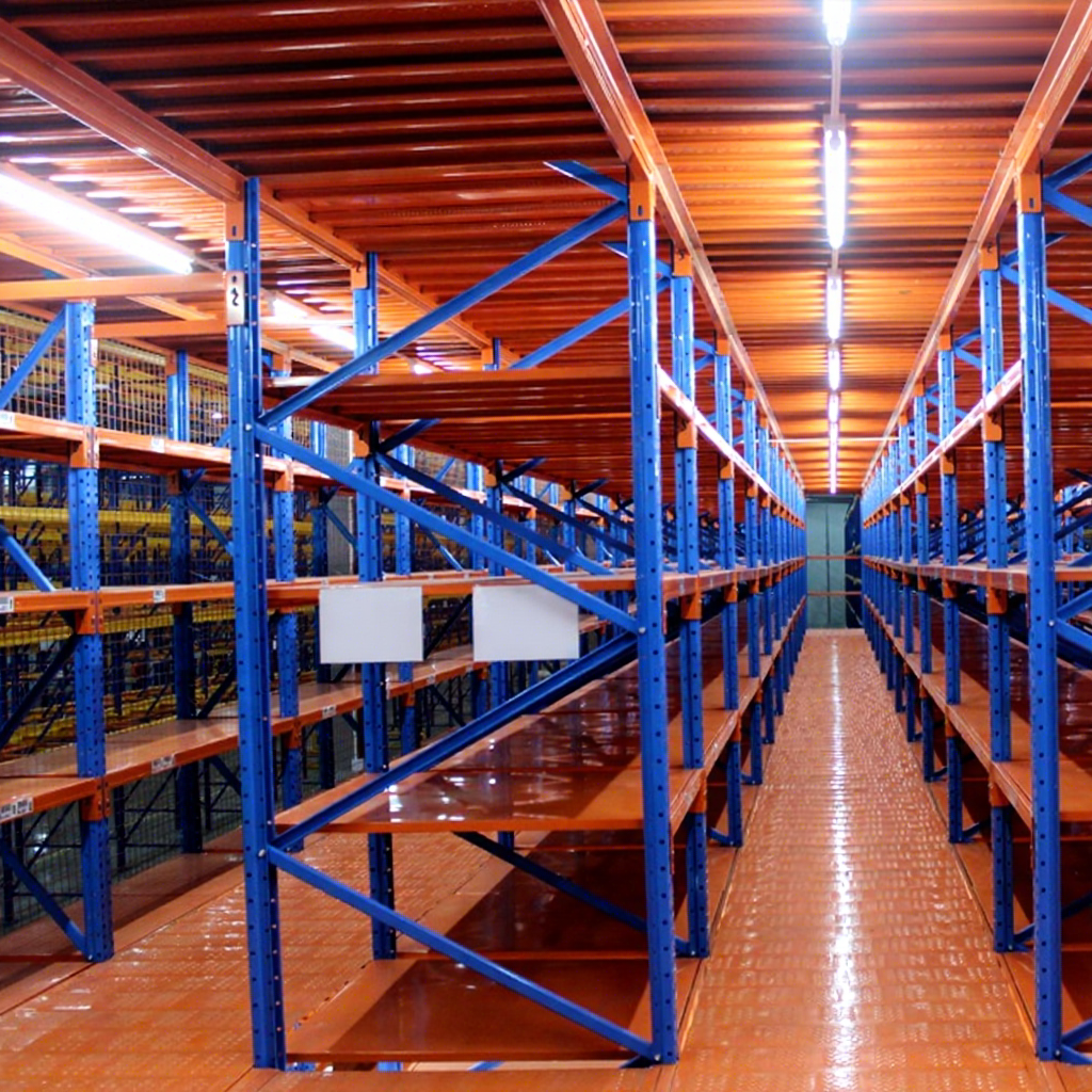 Factory Direct Industrial Storage Heavy Duty Shelf Warehouse Selective Racks High Load Capacity Mezzanine Racking System