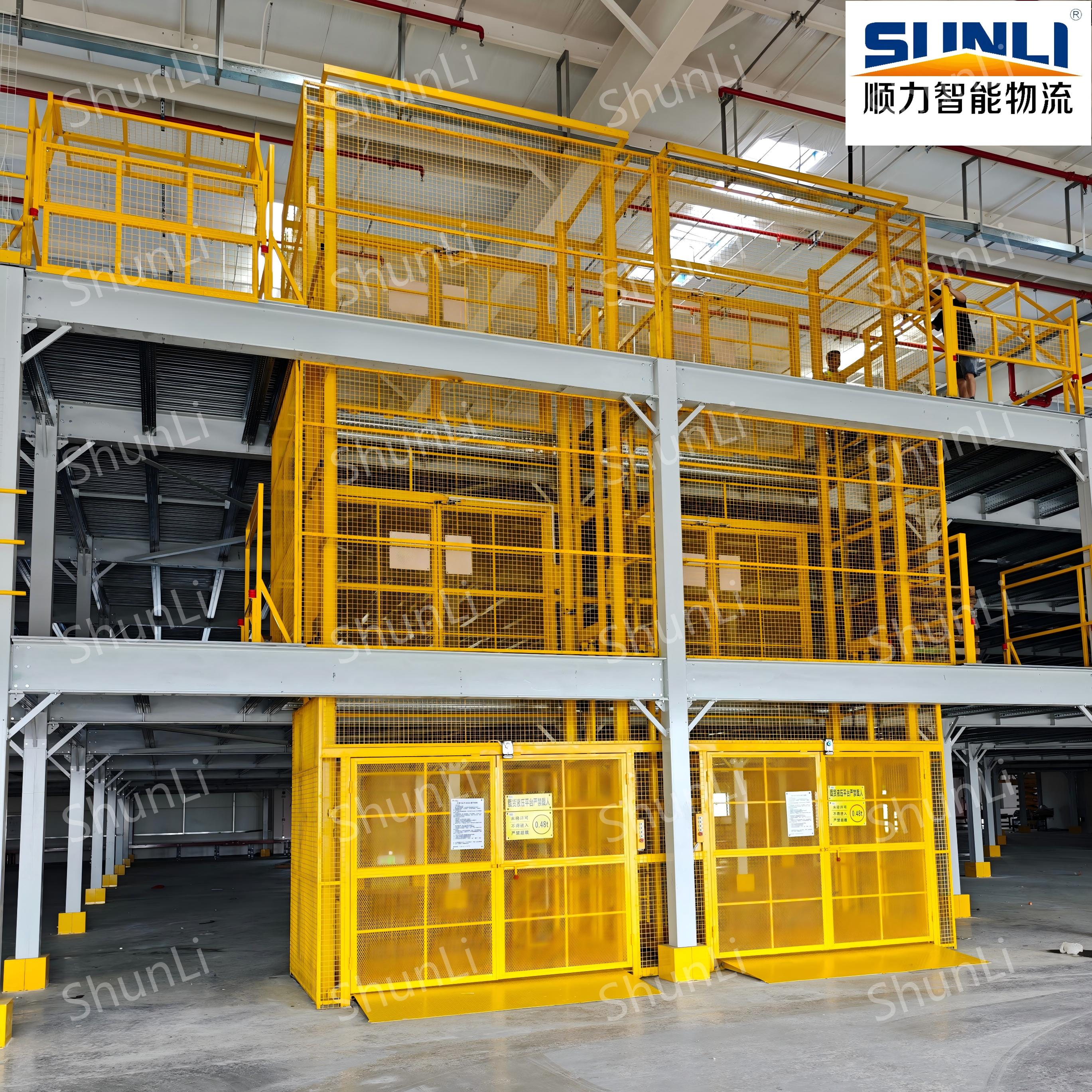 China Factory Industrial Warehouse Mezzanine Platform Racking Steel Structure Multi-Mezzanine with Lifting or Stair Equipment