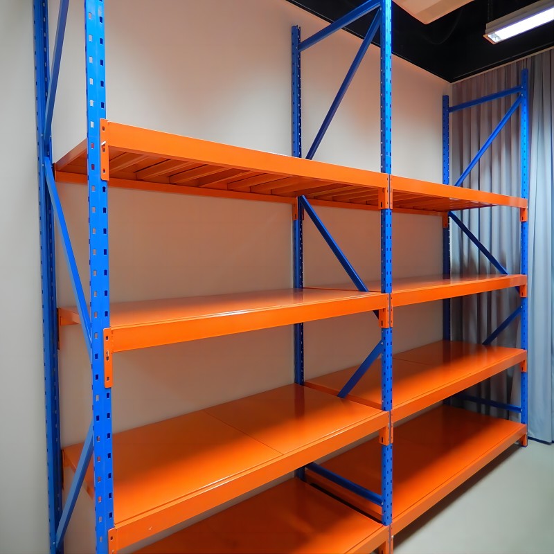 China Factory Heavy Duty Steel Shelving Rack CE Certified Powder Coated 3-year Warranty Warehouse Selective Racking Storage