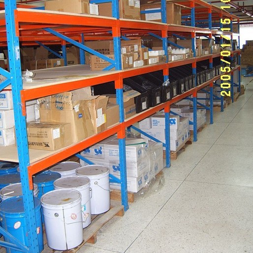SUNLI China Factory Heavy-Duty Metal Adjustable 5-Layer Steel Shelving Units ESD Protection Multi-Layer Deck Warehouse Storage