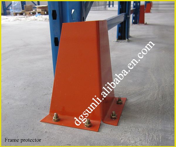 Heavy Duty Steel Powder Coated Rack Column Protector Warehouse Picking Racking