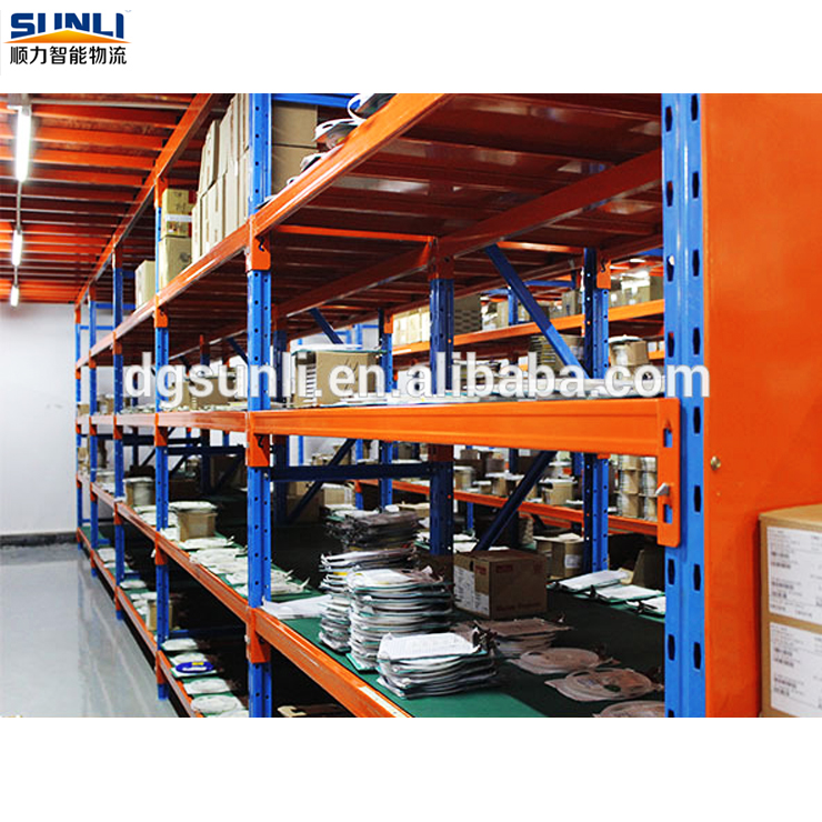 China Factory Direct Steel 5 Layer Adjustable Heavy Duty Warehouse Rack Storage Shelving with ESD Protection and Easy Assembly