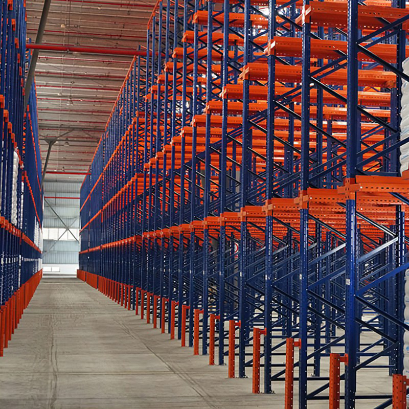 Factory Direct Heavy Duty Radio Shuttle Racking System Warehouse Steel Pallet Drive-In Racks High Capacity Storage Equipment