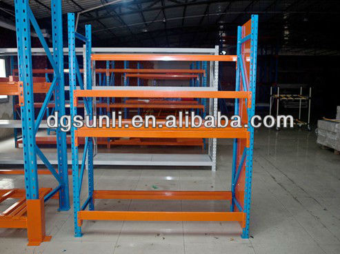 Factory Direct Adjustable Industrial Steel Decking Warehouse Racks Powder Coated Metal Racking Shelves Stacking CE/ISO Certified