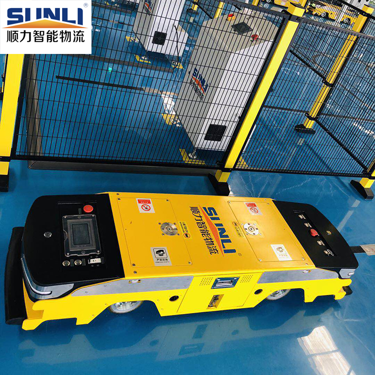 Industrial AGV Vehicle for Automated Production Line | Heavy Load Transport