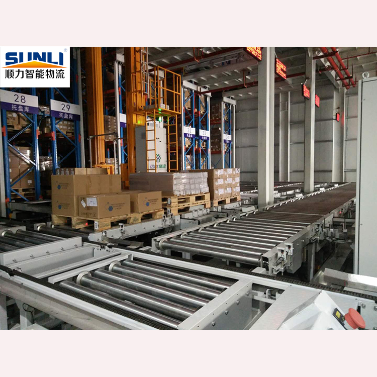 Heavy Duty Automated Pallet Storage and Retrieval System (AS&RS) for Industrial Use