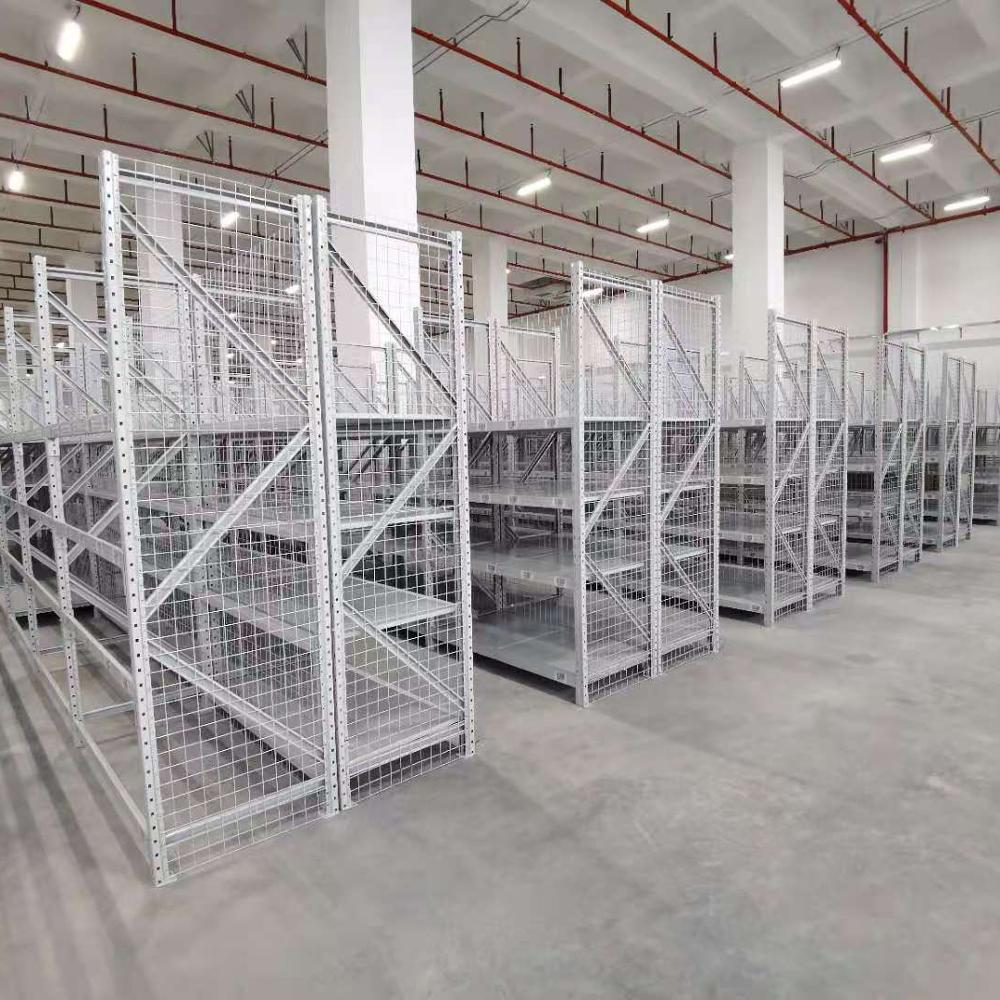 Factory Selling Medium Wear-Resistant Steel Racking Shelves Adjustable Industrial Storage ESD Protective Warehouse Racks CE