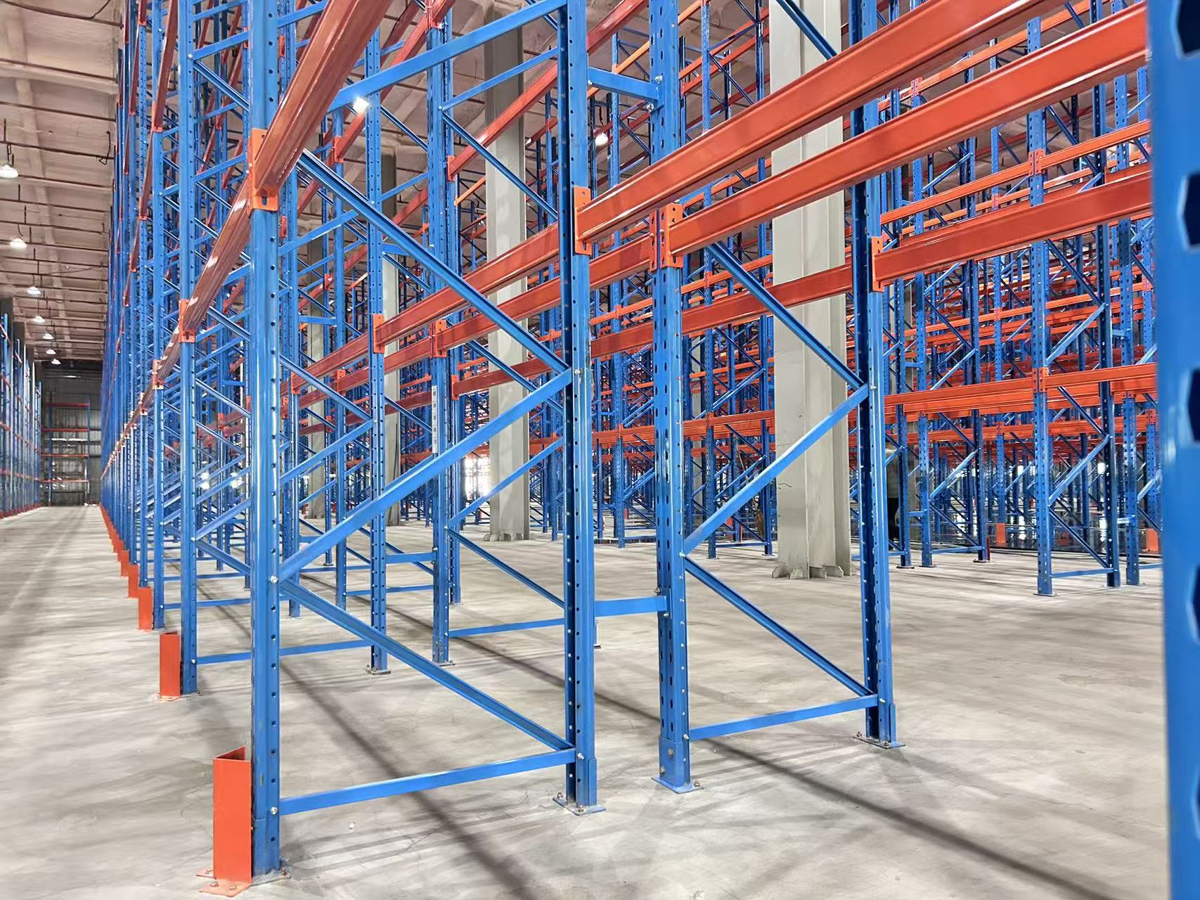 Warehouse Selective Steel Pallet Rack Detail