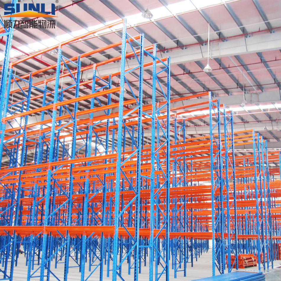 Standard Size China Manufacturer 2000kg Payload Heavy Duty Pallet Rack
