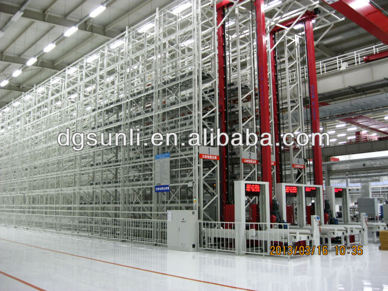 China Factory Direct Steel Q235B Automated Warehouse Storage Retrieval System AS/RS ISO9001/CE Certified Intelligent