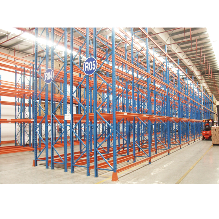 China Factory Direct Heavy-Duty Steel Pallet Rack Adjustable Warehouse Storage Shelving Metal Pallets Stacking Racks Shelves