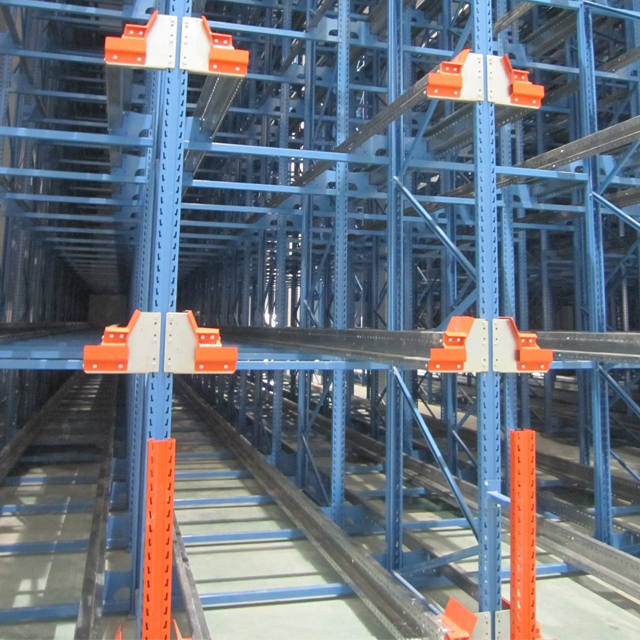 800KG Payload Automatic Radio Controlled Pallet Shuttle Rack