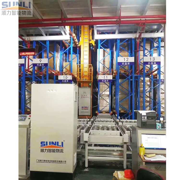 Factory Selling High-Speed High-Efficiency Fully Automated Steel Stacker Crane Cargo Storage Equipment Smart Pallet Racking