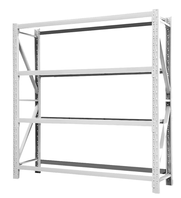Industrial 5-Layer Medium Duty Cold Rolled Steel Anti-Rust Shelving Solution for Manual Picking Warehouse