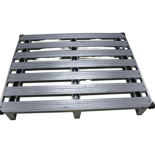 2000KG Payload 2-Way Entry Single Faced Steel Pallet