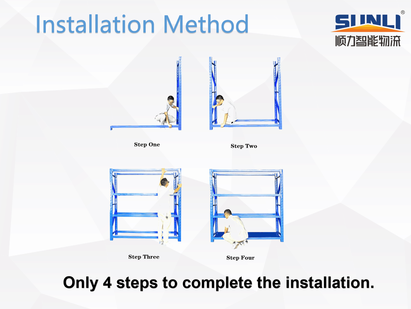 China Factory Heavy Duty Industrial Steel Racking Shelf Warehouse Storage Rack with Powder Coating High Capacity