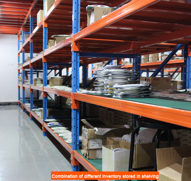 China Factory Heavy Duty Adjustable Garage Steel Rack System Steel Selective Storage Shelving for Warehouse Storage Racking