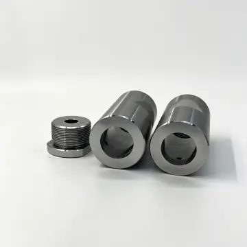 Custom CNC turned tooling sleeves and threaded retaining plugs