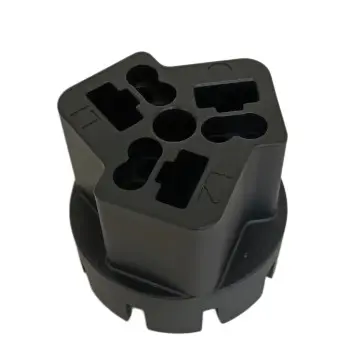 Custom injection molded multi-cavity plastic housing
