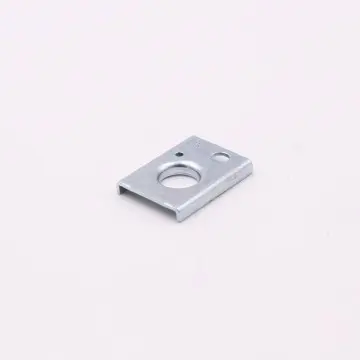 Custom stamped metal mounting plate
