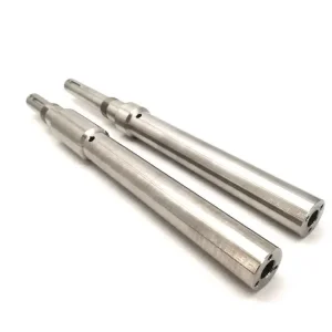 Custom Custom CNC Turned Stainless Steel Stepped Shafts with Keyways