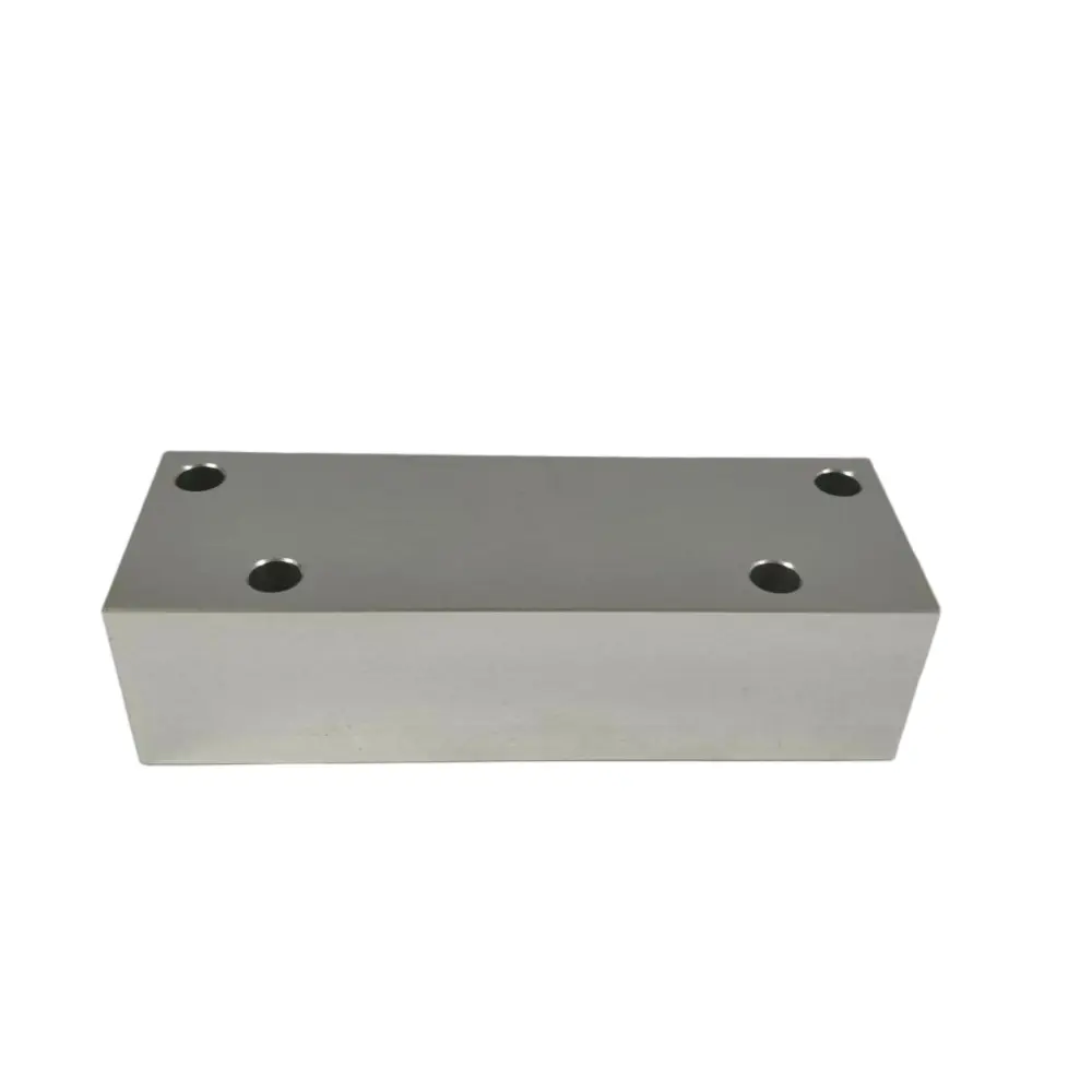 China Custom CNC Machined Aluminum Vacuum Manifold Block Manufacturers, Exporter