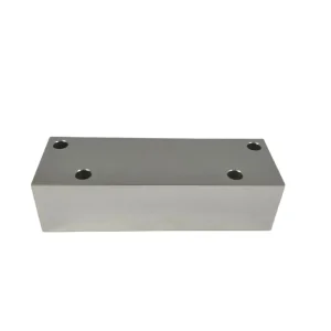 China Custom CNC Machined Aluminum Vacuum Manifold Block