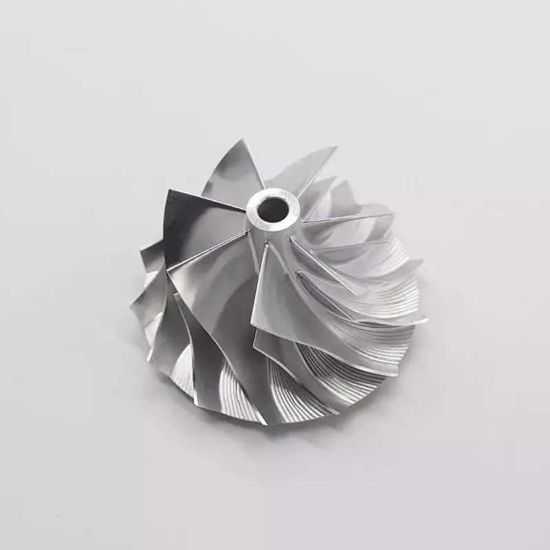 OEM Custom 5-Axis CNC Machined Billet Aluminum Impeller Compressor Wheel Supplier, Suppliers