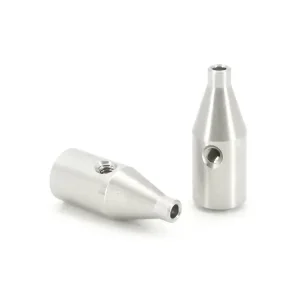 ODM Custom CNC Turned Aluminum Nozzle Adapter Bodies