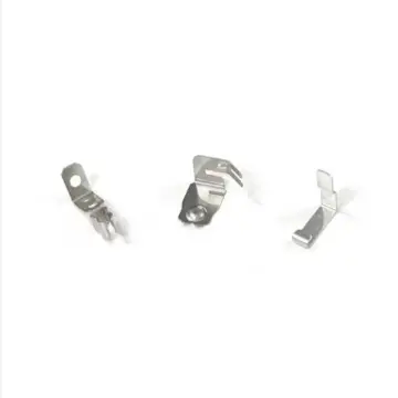 Custom Phosphor Bronze and Steel Stamping Battery Contacts for AG13, CR2032, and CR2450 Coin Cells