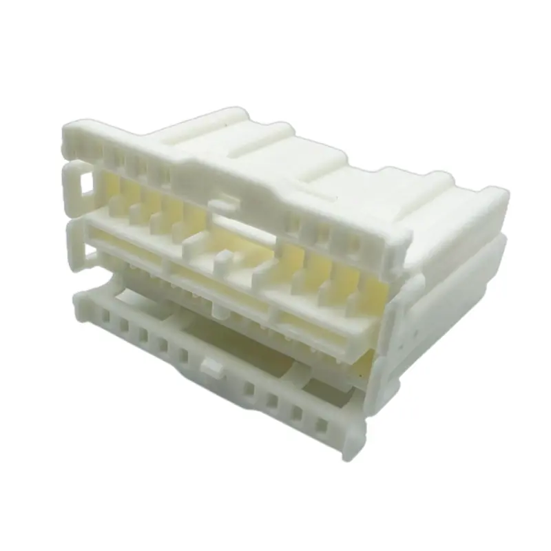 China High-Precision White PBT Automotive Connector Housing from China Factory - Reliable Suppliers for Electrical Solutions Manufacturer, Factories