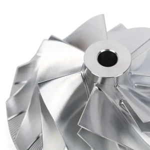 5-Axis CNC Machined Billet Aluminum Impeller