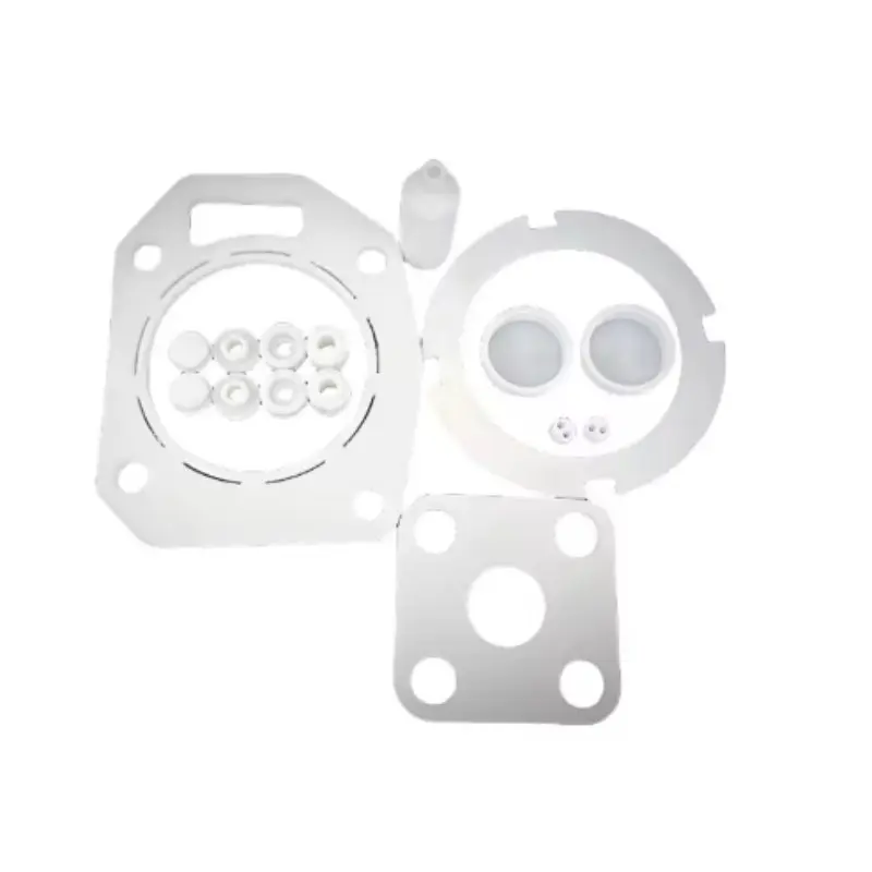 China High Precision CNC Turned White PTFE Washer Gasket Products, Product