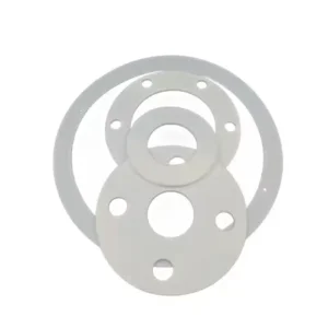 Custom High Precision White PTFE Washer Gasket