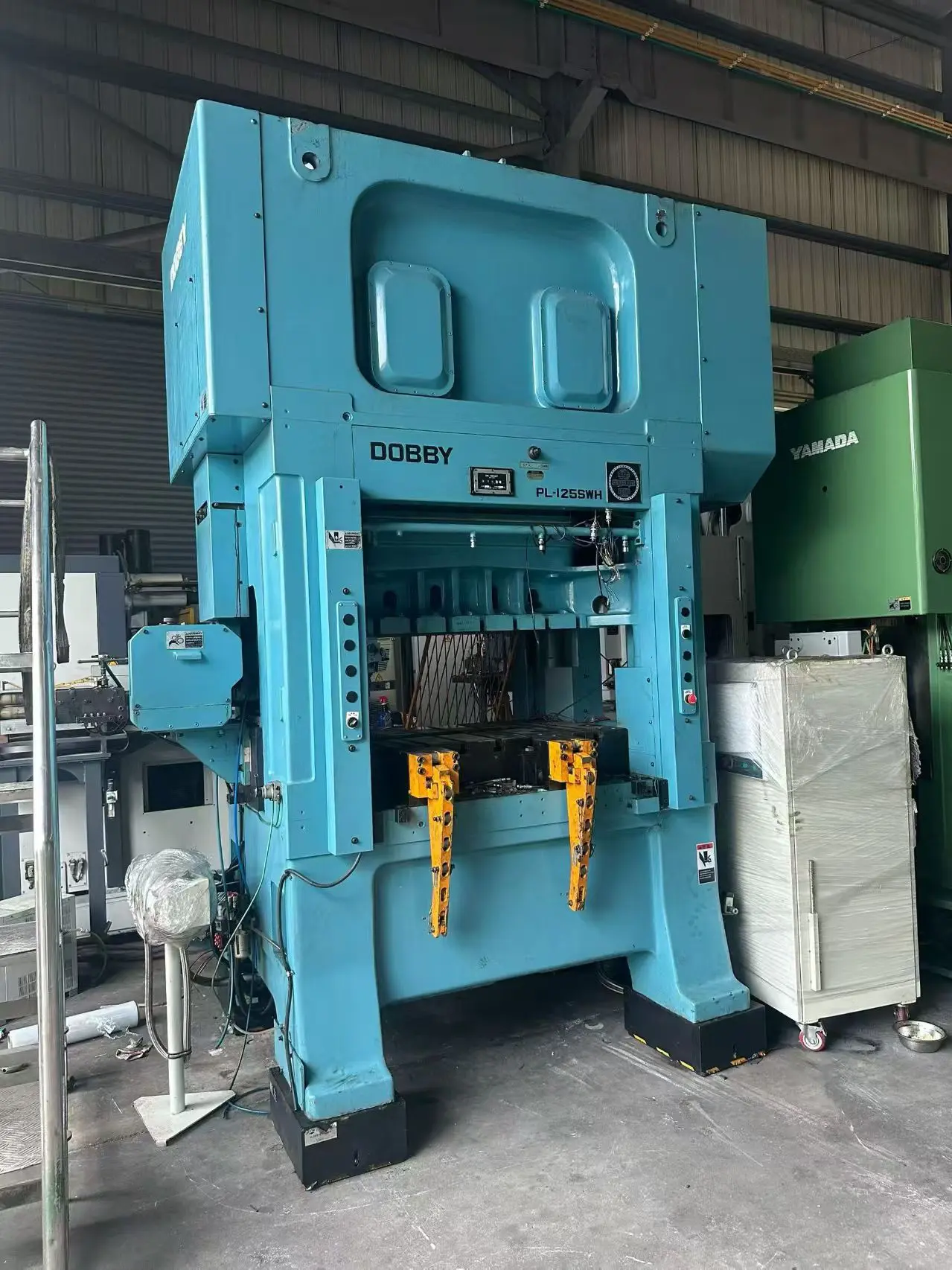 CNC machine close-up