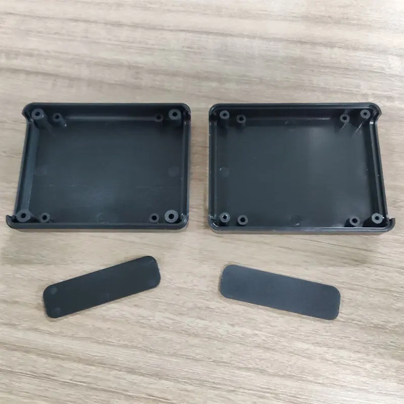 Custom modular plastic enclosures with removable end panels