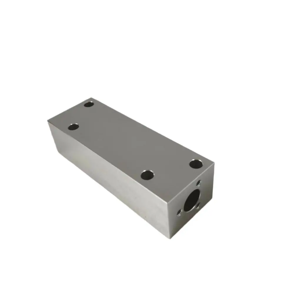 China Custom CNC Machined Aluminum Vacuum Manifold Block Manufacturers, Exporter