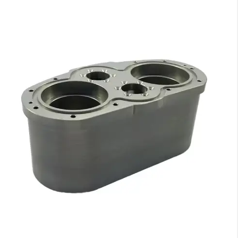 China Factory Custom 5-Axis CNC Machined Steel & Aluminum Universal Joint Base and Gearbox Shell for Robotics & Drone Industry Suppliers, Factories