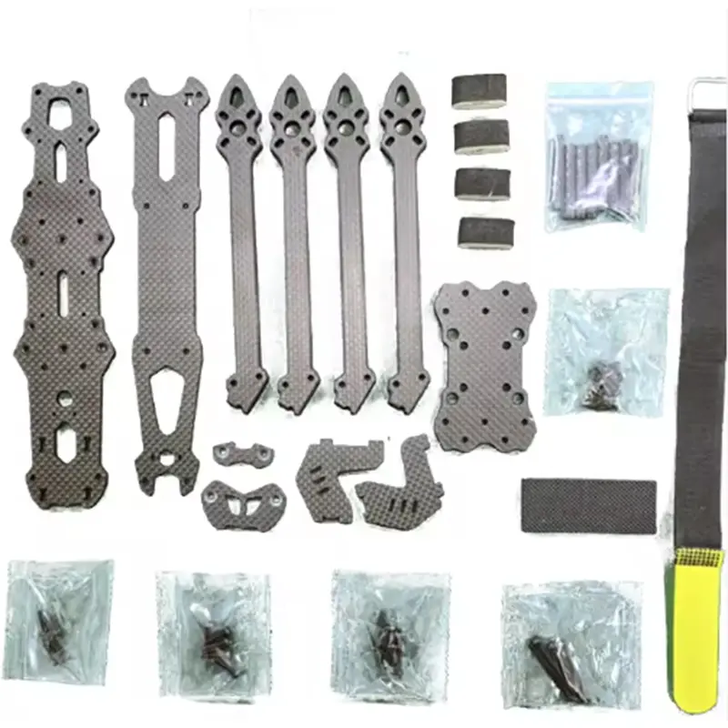 High-Quality Custom CNC Machined Carbon Fiber Drone Frame Kits | High-Performance Quad/Hexacopter Frames for Agriculture & FPV Manufacturers, Quotes