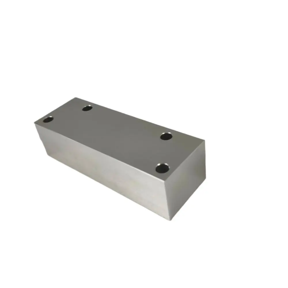 China Custom CNC Machined Aluminum Vacuum Manifold Block Manufacturers, Exporter