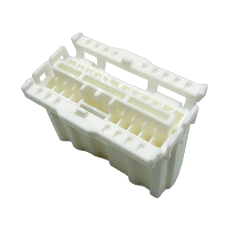 China High-Precision White PBT Automotive Connector Housing from China Factory - Reliable Suppliers for Electrical Solutions Manufacturer, Factories