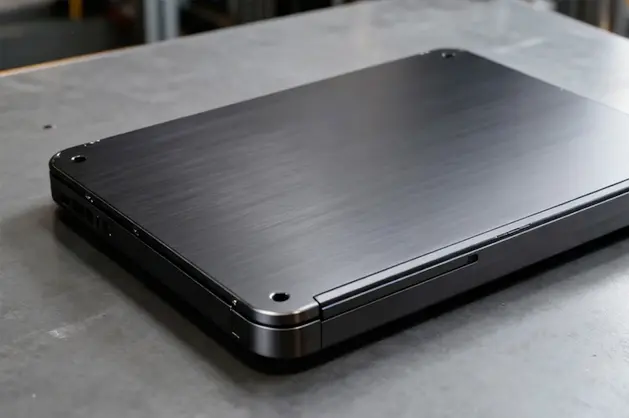 CNC machined and anodized aluminum alloy enclosure for consumer electronics