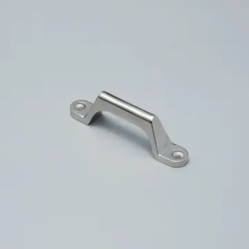 Custom cast stainless steel industrial bridge handle