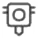 Plastic injection molding icon