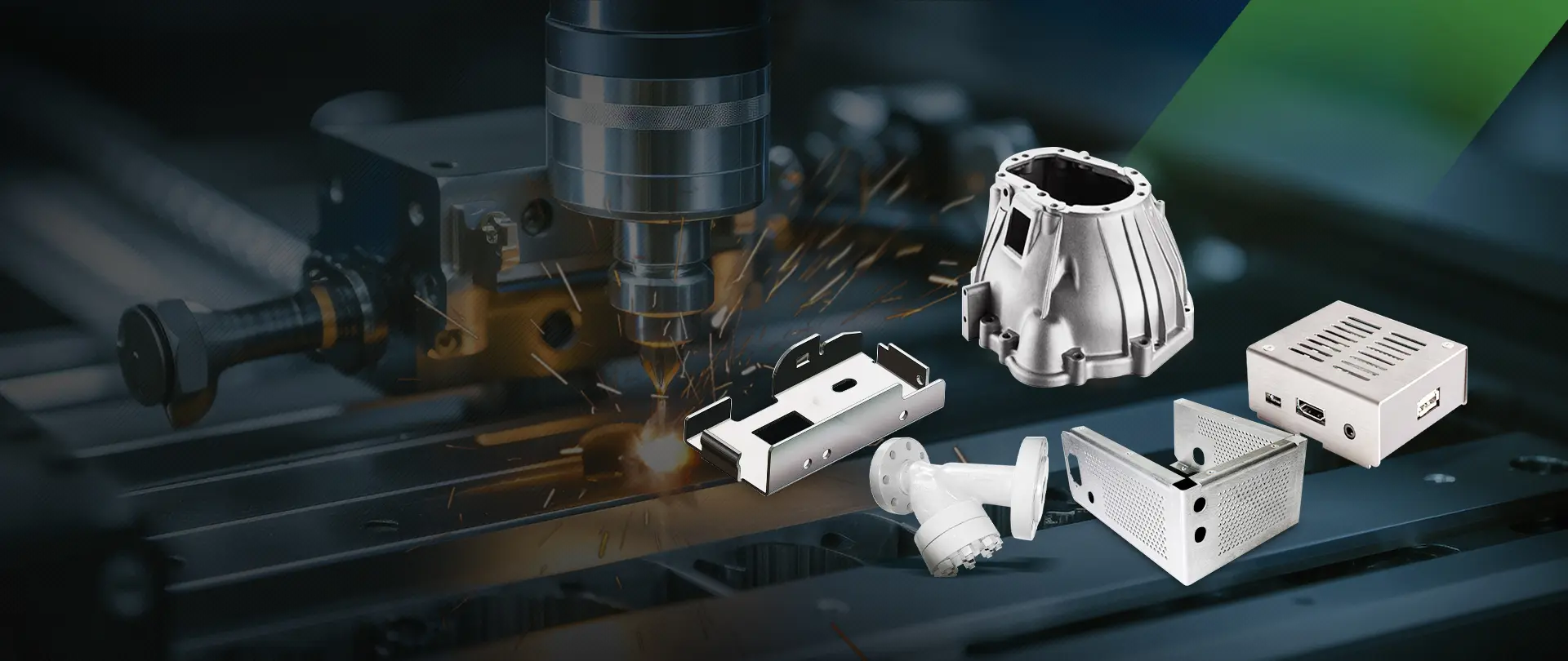 Metal stamping and casting production line for OEM hardware parts