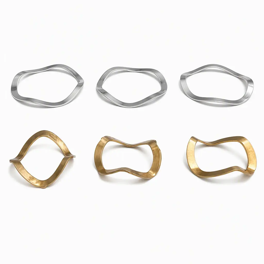 OEM Custom Precision Stamped Wave Spring Washers Supplier, Service