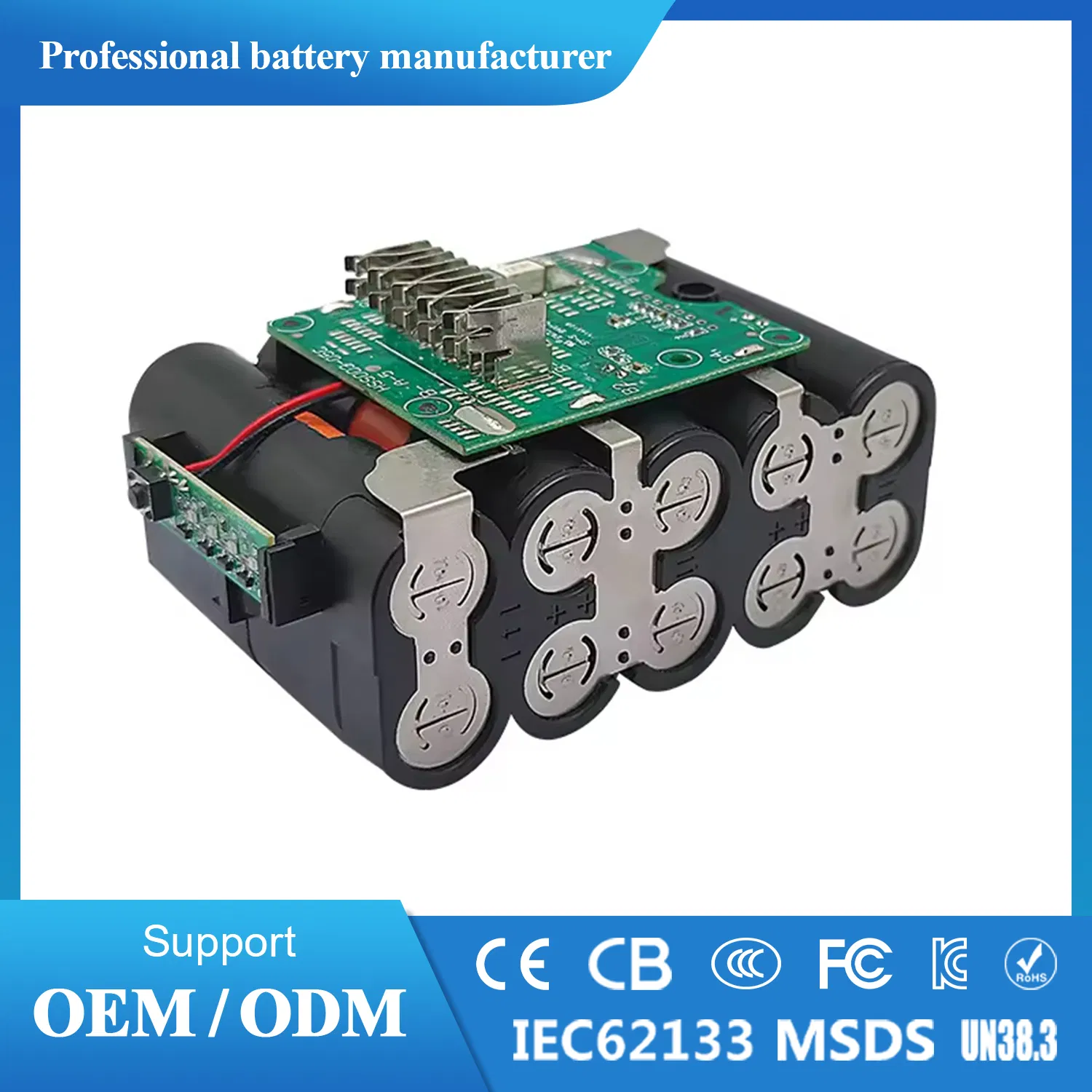 Customized 18650 Lithium Battery Solutions for Power Tools Needs